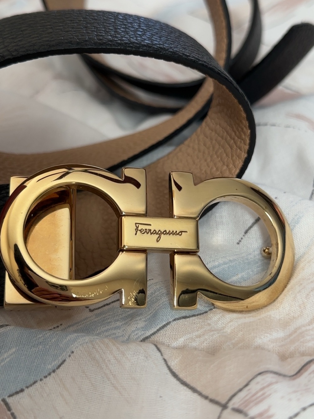 Men’s Salvatore Ferragamo Gancini Belt